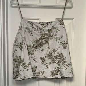 NEW XL Antonio Melani Woven Carly Linen Tank Top.